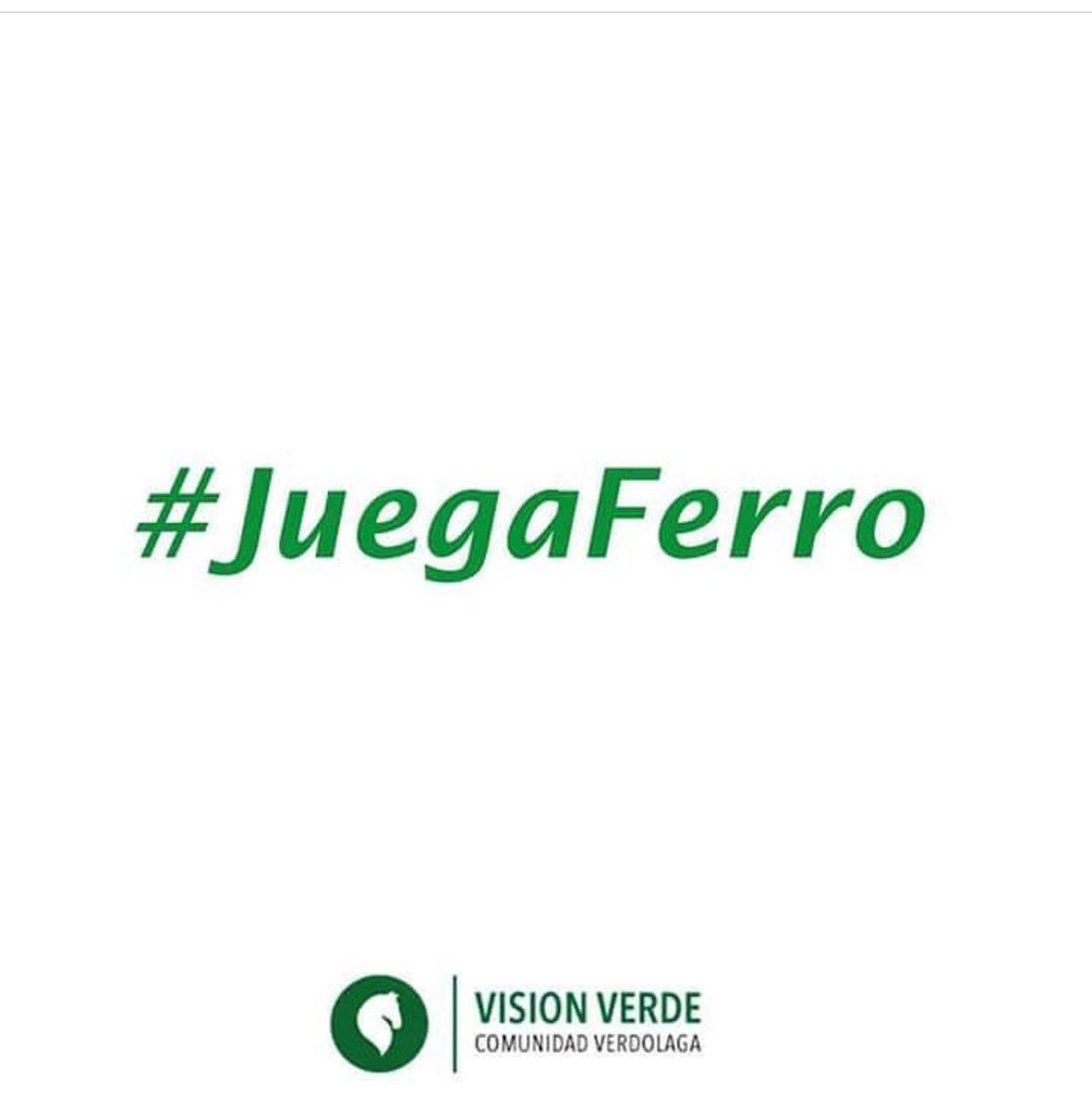 visionverdeok's tweet photo. Buen día verdolagas!!
Al fin llego el día!
Arriba que hoy #JuegaFerro https://t.co/QjCD5bdqiY