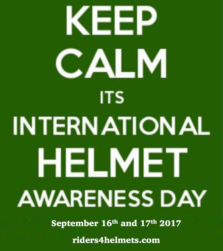 #InternationalHelmetAwarenessDay is here! Visit bit.ly/2xM4EYJ to locate a retailer near you #IHAD #Riders4Helmets