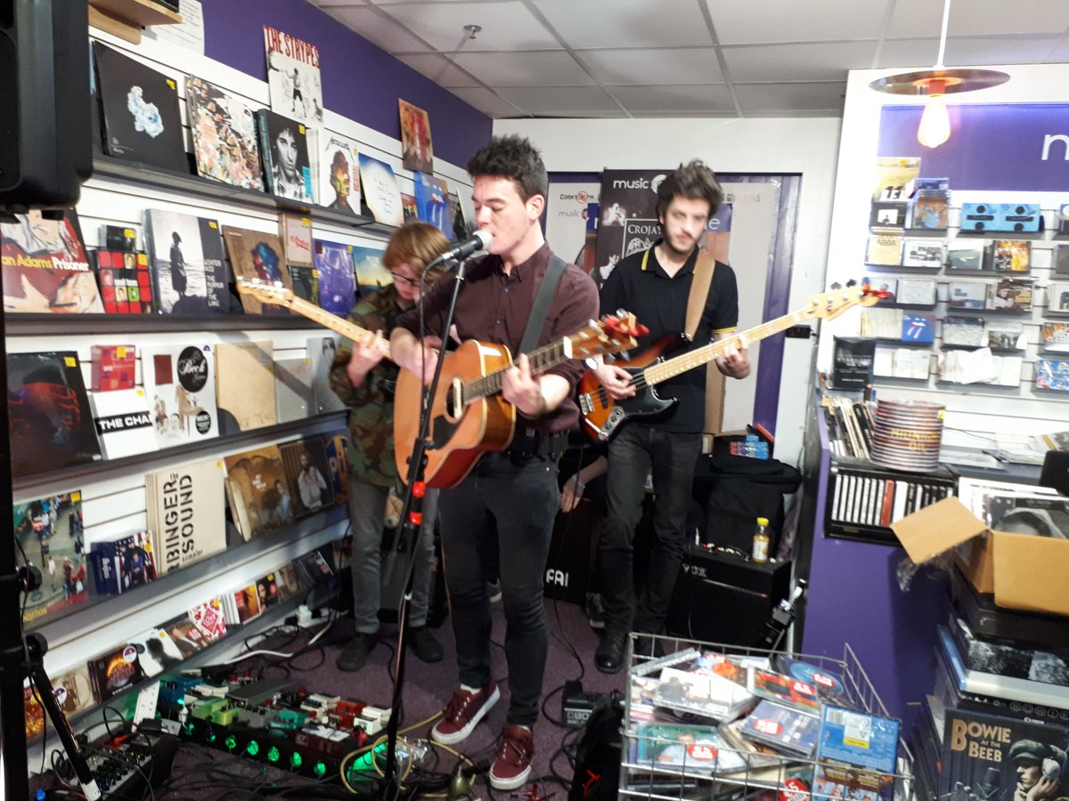 The <a href="/Crojayn/">Crojayn</a> boys live In-Store now and sounding as great as ever! Pop In #SupportLocal #BluesyandGroovy #CorkMusic