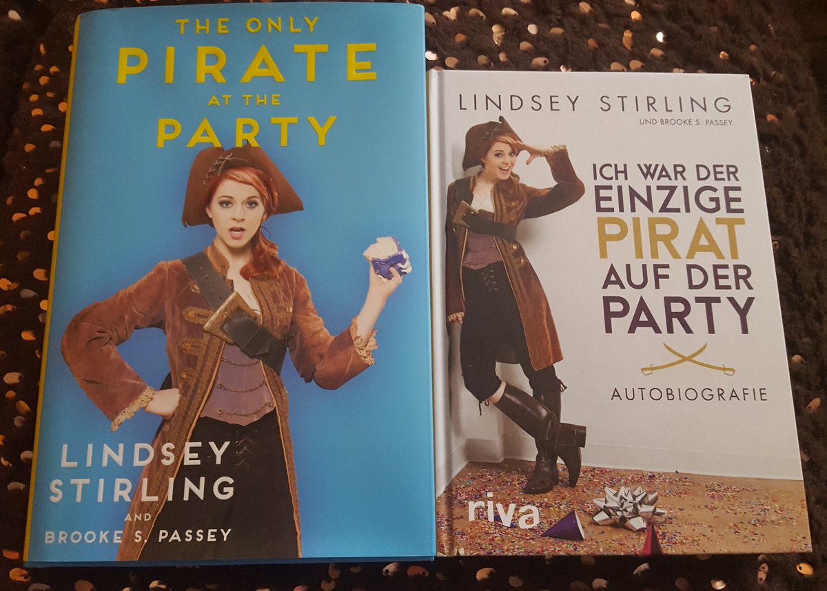 My @LindseyStirling 
 employment for the weekend :)
The german version from THE #theonlypirateattheparty