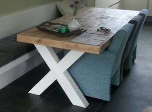 SteigerhoutL's tweet photo. Deze advertentie mag je niet missen Eettafel met #industrieletafelpoten wit #kruispoot #eettafel #industrieletafels
https://t.co/hLaf0UtKhf https://t.co/730asSt5R7