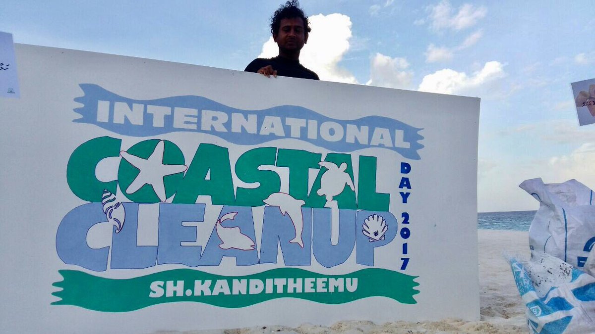 maaakunbe's tweet photo. International coastal clean up day in shaviyani kanditheem! #coastalcleanup #kanditheem https://t.co/ifqvWHjvVP
