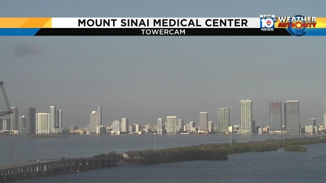 Good morning South Florida! Bright and sunny start to Saturday. Today's High: 92° https://t.co/WnqPPqlJ34