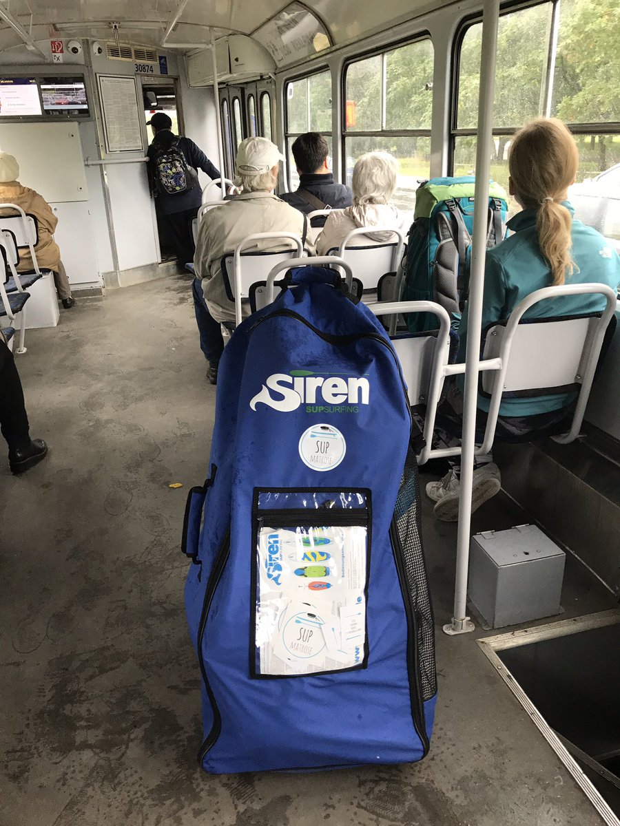 Nach der City-Tour an Land geht's gleich mit dem #SUP durch den Kanal und auf die Daugava. #SUPriga