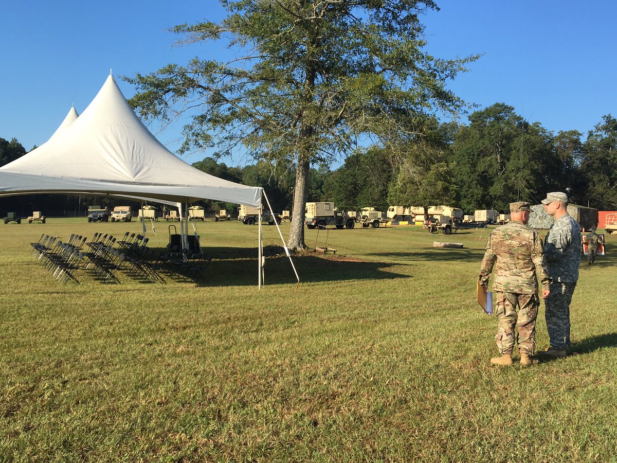FlagshipSix's tweet photo. Beautiful day for a ceremony! Preparing for a great day with the #151ESB! #EverForward https://t.co/9uW64NkM2G