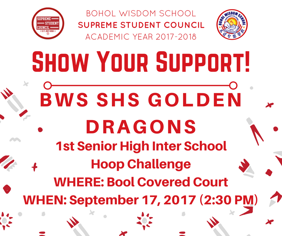 bws_ssc's tweet photo. Show #WisdomPride as SHS GOLDEN DRAGONS battle the HSST Crusaders 👊🏀

WHERE: BOOL COVERED COURT
WHEN: Tomorrow @ 2:30 PM
#FlameOnDragons
❤️🧡 https://t.co/U3qCKheH5E