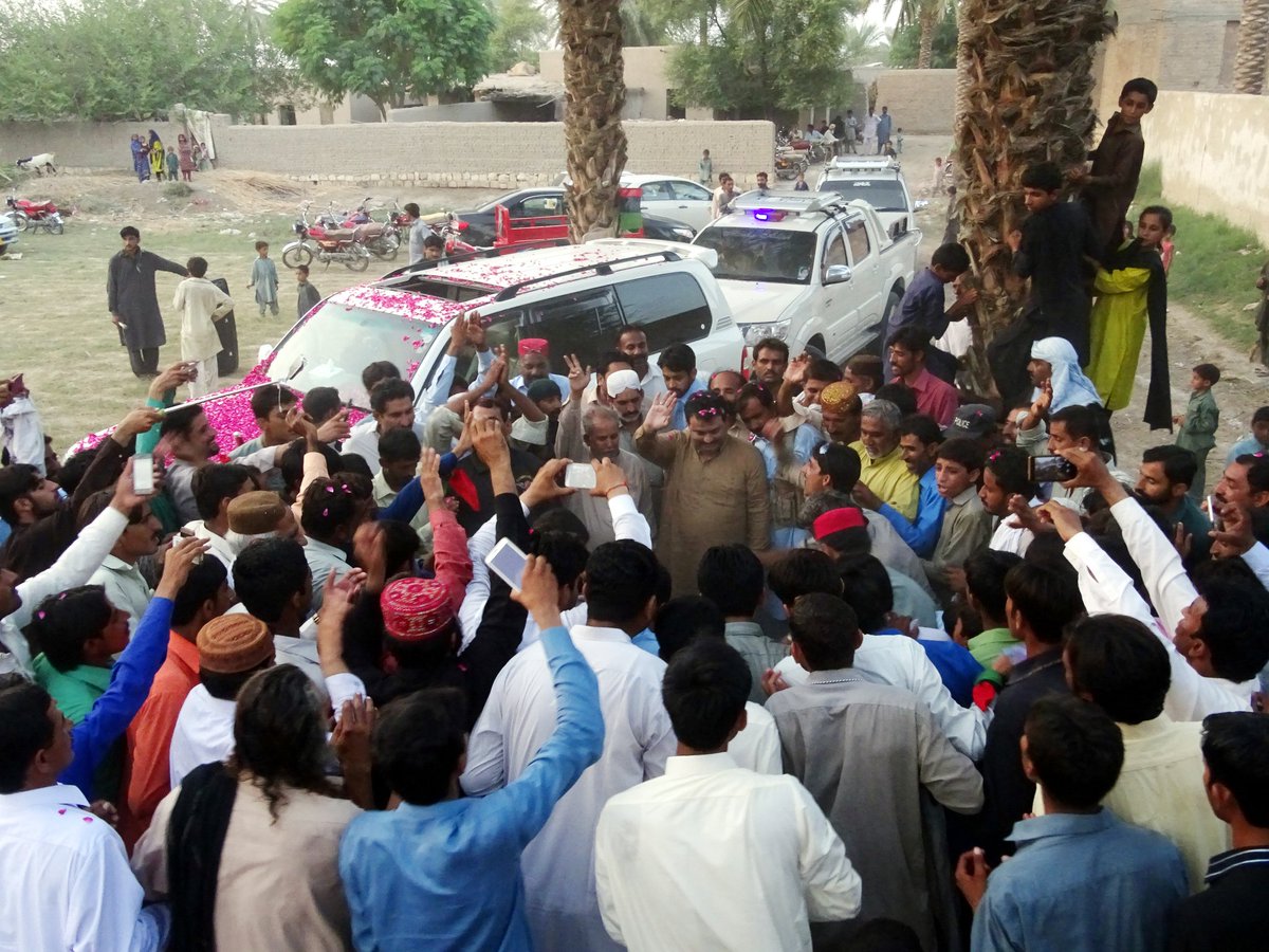 abbasialianjum's tweet photo. Yesterday PPP MNA Ali Wassan addressing Jalsa e am @' UC Bugro Village Mohbat Khan Katohar, Orginized by ARasheedKatohar. https://t.co/ct1bA6j6uK