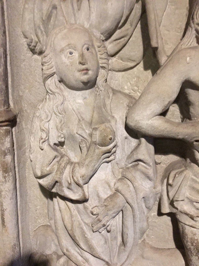 So freizügig kann Kirche sein! Gesehen im Bremer Dom!