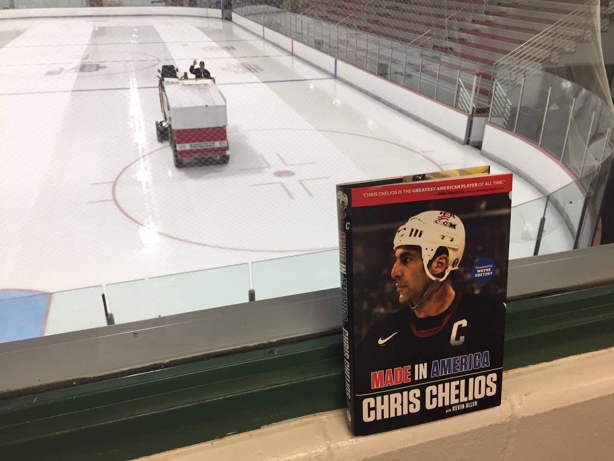 CentreICEArena's tweet photo. Chris Chelios signs his book Made in America today @CentreICEArena starting at 12:30 &amp; at 6 pm. @RedWingsCamps @DetroitRedWings #DRWTC https://t.co/6Jo0YVPUdg