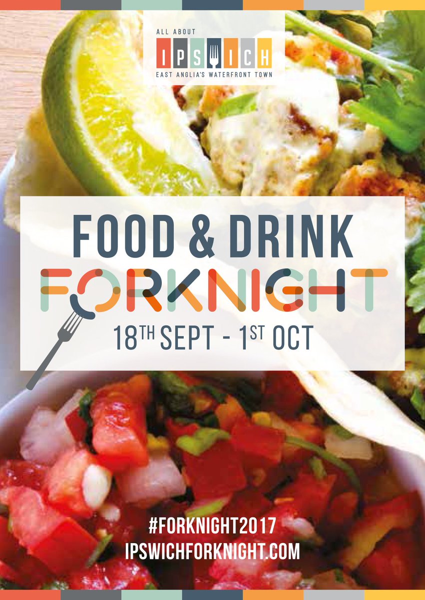 allaboutsuffolk's tweet photo. Celebrating the best food 🍲🍝🍰 & drink 🍷🍺 from across Ipswich during #Forknight.
#Suffolk
Via @allaboutipswich
Guide➡️https://t.co/uwGnTgaocG https://t.co/8I82Ep8ahW