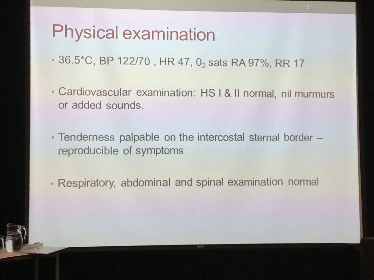 drmickmolloy's tweet photo. Case - Central chest pain 25yo male
#FSEMASC2017-ExerciseMedicine @FSEM_IRL @FSEM_ASC2017 https://t.co/Y7KfUVUQOC