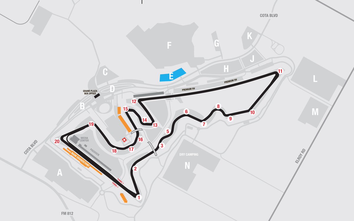 Cota Main Grandstand Seating Chart