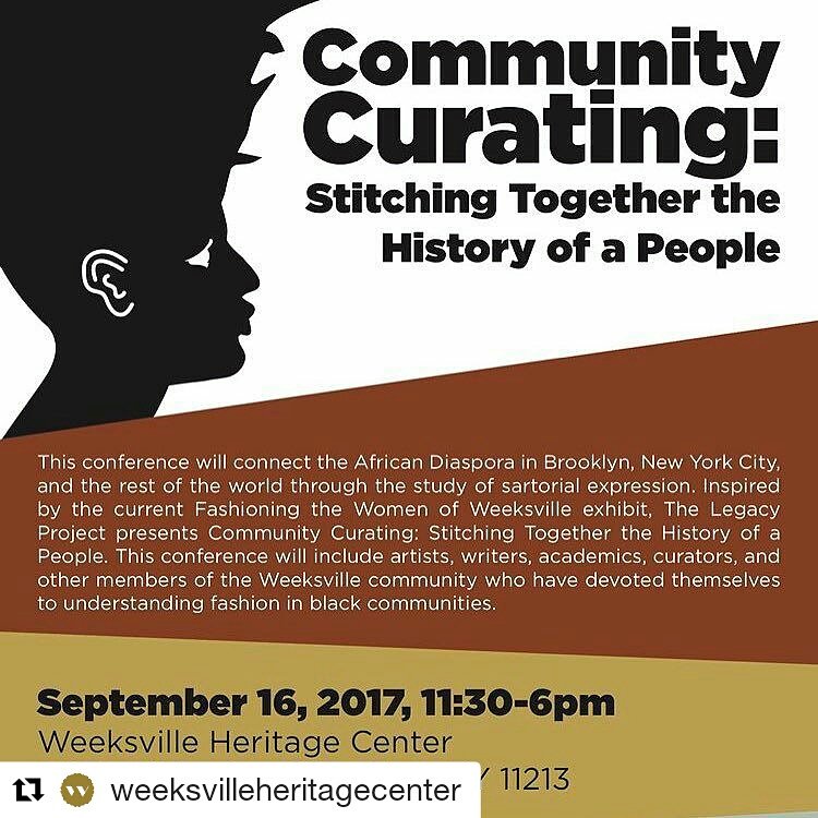 texturesglobal's tweet photo. Today! #TeamTextures is at @weeksville for the Curating Communities Symposium. https://t.co/GZkWZWurBI