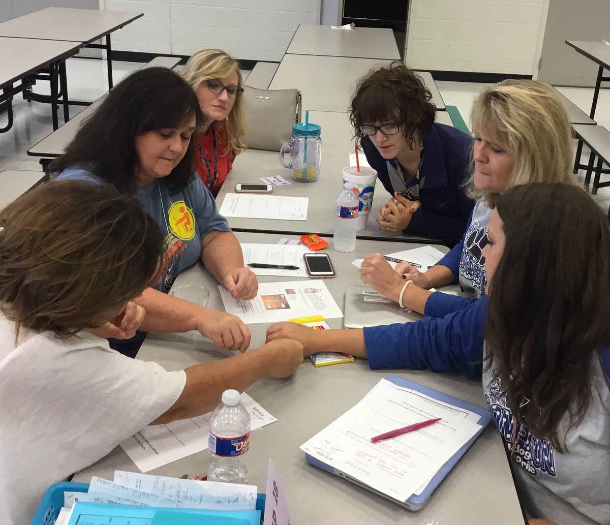 ACS_System's tweet photo. OUR awesome teachers had a productive day of professional learning for DLD across all of our 4 schools! #redefiningteachingandlearning https://t.co/LjAk2Sojui