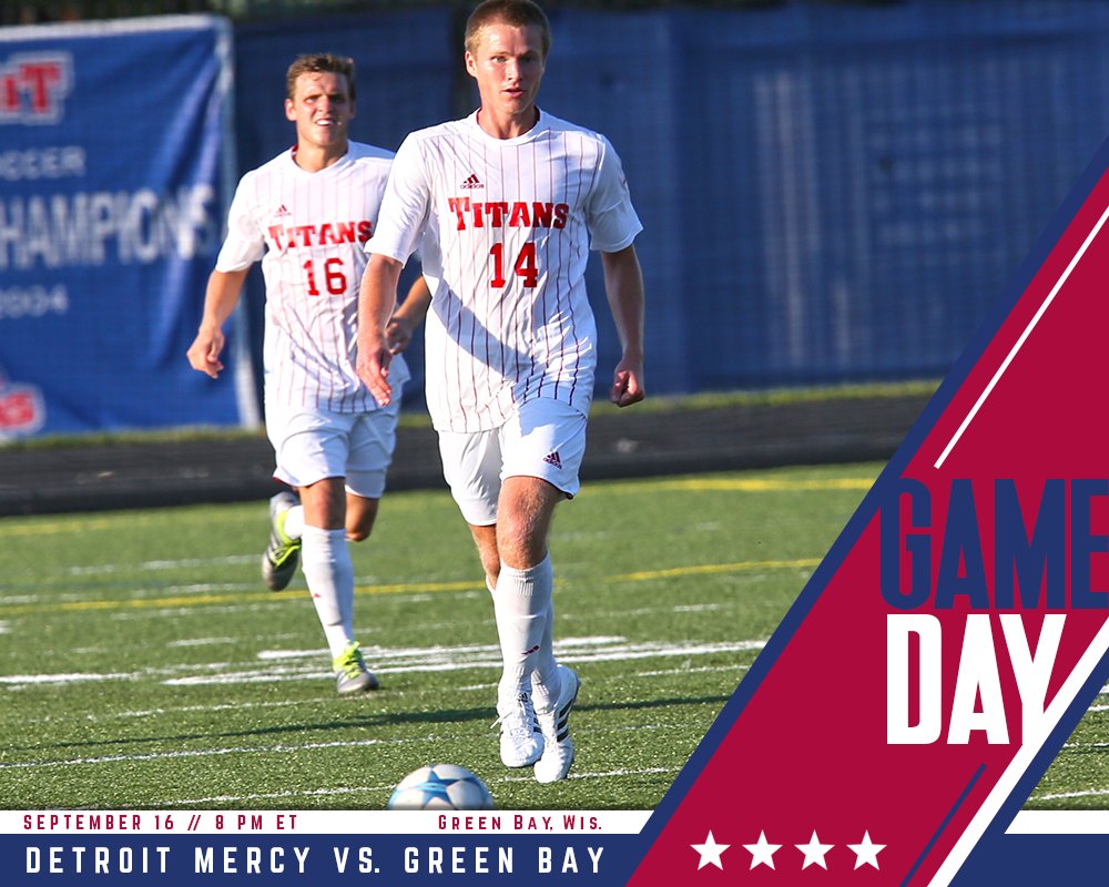 GAMEDAY! The Titans (4-0-1) play at #HLMSOC foe Green Bay tonight at 8 PM ET. Live stats: bit.ly/2xaiQw8 #TitansForLife 🔴🔵