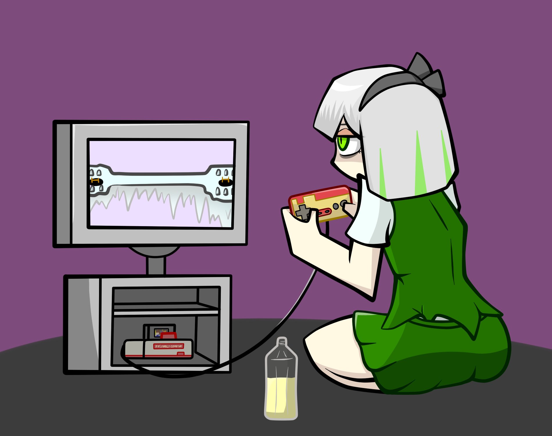 なろにん 死にそうな顔でクソゲーrtaをやる妖夢ちゃん 深夜の真剣お絵描き60分一本勝負 なろにん 死にそうな顔でクソゲーrtaをやる妖夢ちゃん 深夜の真剣お絵描き60分一本勝負