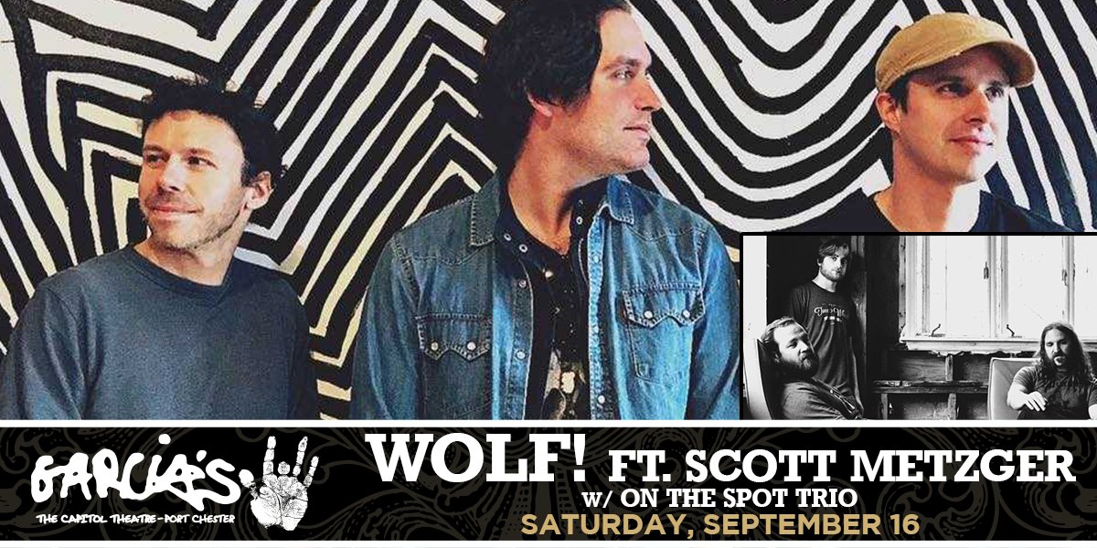 #TONIGHT! #WOLF! ft. <a href="/_scottymetz_/">scott metzger</a> w/ <a href="/otstrio/">On The Spot Trio</a> :: Doors: 6:30PM // Show: 8:00PM :: 21+ garci.as/Jw