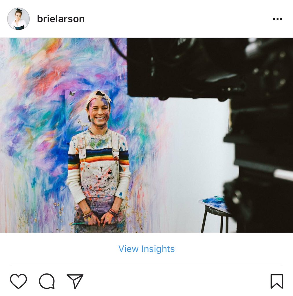 Brie Larson tweet media