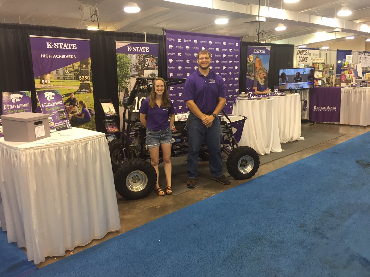 Stop by and see the car in the Meadowlark building at the State Fair! #WildcatWay