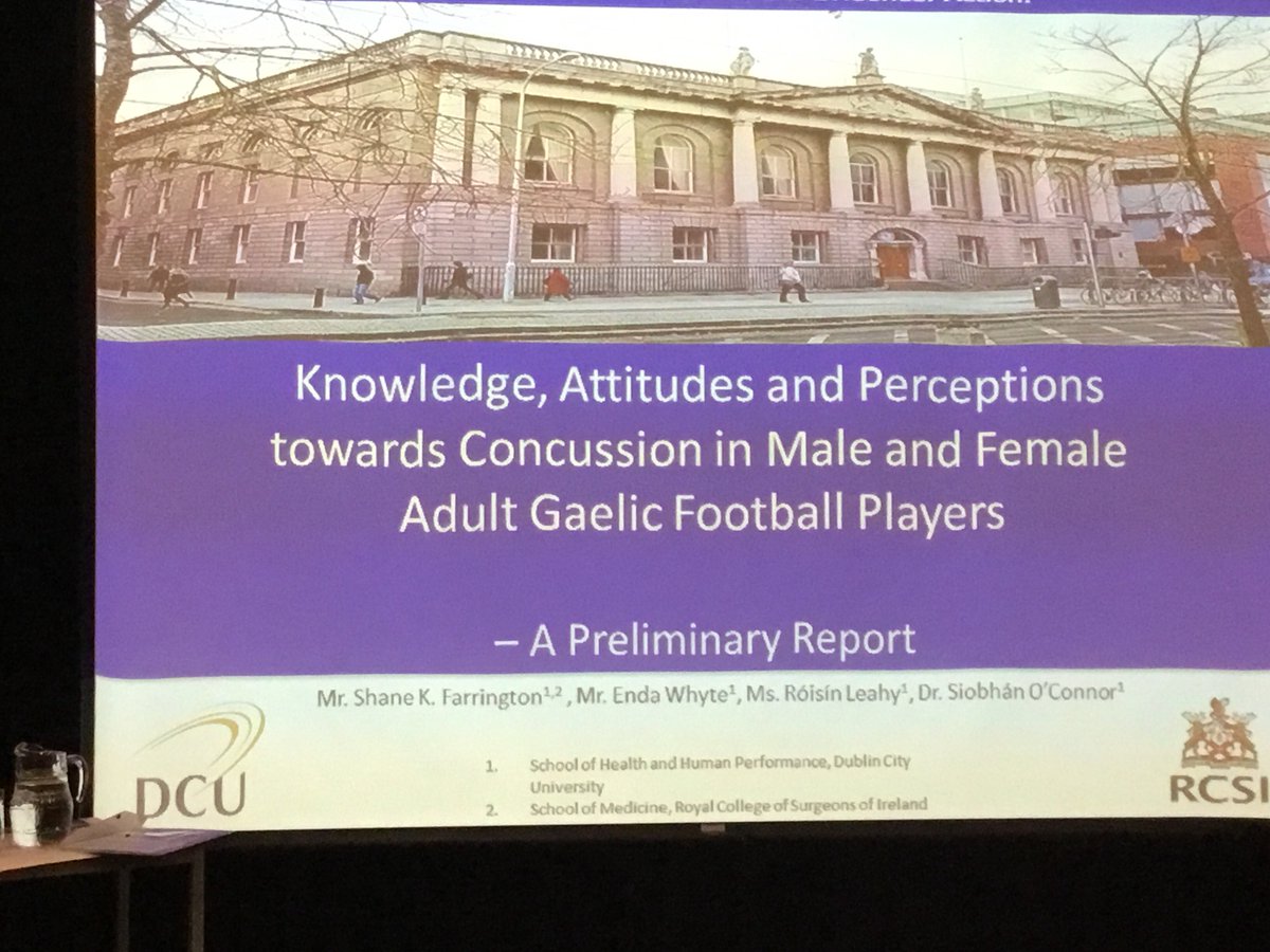 drmickmolloy's tweet photo. Concussion Knowledge attitudes and perceptions in GAA -Shane Farrington
#FSEMASC2017-ExerciseMedicine @FSEM_IRL @FSEM_ASC2017 https://t.co/pUIU26jTTC