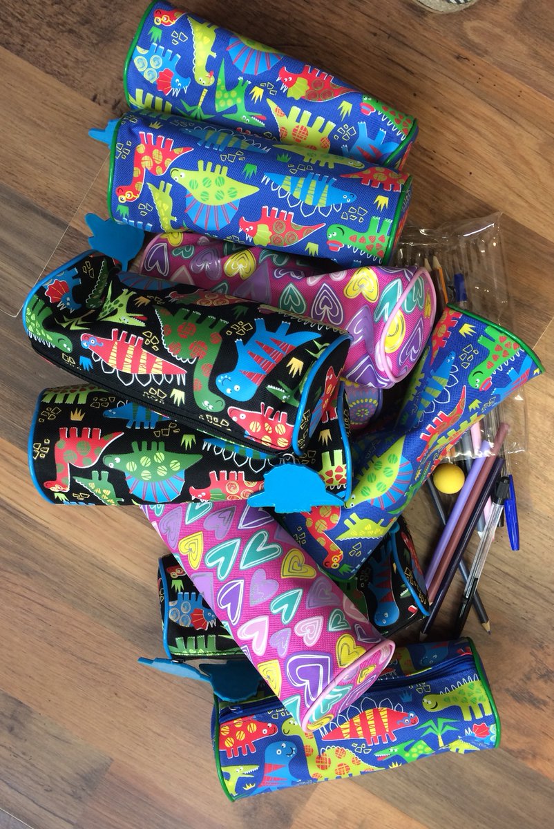 Extending_Grace's tweet photo. Small balls with smiling faces in today's pencil cases. Tx to @AnnetteMHughes &amp; @nigelrumsey. Your donation will make a difference. https://t.co/kqG4ZZPscx