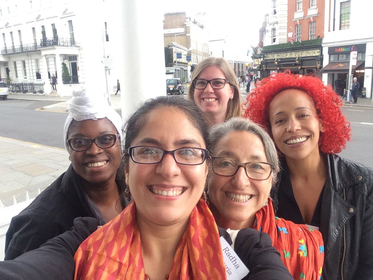RadhaKapuria's tweet photo. When you get the chance to connect, bond, grow together  with, and learn from, such a wonderful group of women. #ImmEx2017 https://t.co/RX9F9rI2JG