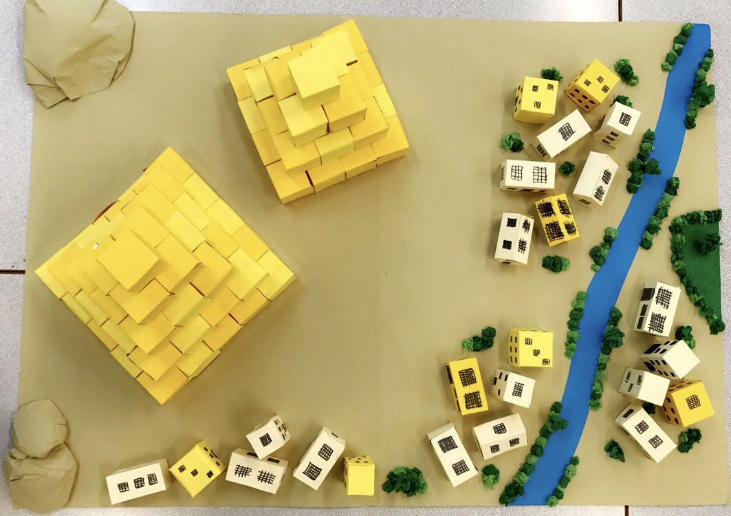 MrRahmanMaths's tweet photo. @SBonnellSchool @sbpedagogy Taking the Yr7 Exploration Project about Shape &amp; Space in Maths to an architectural level #egypt #landscape #fun https://t.co/MiKCk3bvLI