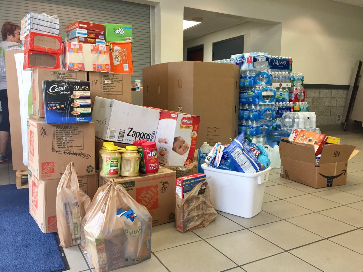 Wellingtonflgov's tweet photo. REMINDER: Stop by Village Park today and drop off non-perishable food and water to help those in need after #HurricaneIrma. #wellingtonfl https://t.co/ae9bHlekyH