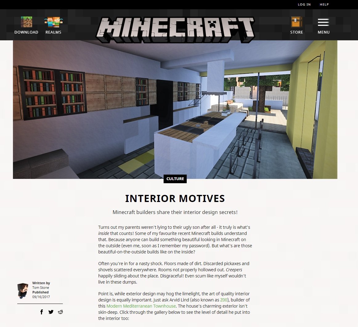 Getting featured on minecraft.net! Thank you very much @TheTomStrange!
minecraft.net/en-us/article/…