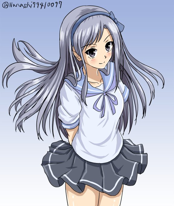 遅刻 上目の狭霧サン

#艦これ版深夜の真剣お絵描き60分一本勝負
#艦これ版真剣お絵描き60分一本勝負_20170916
#艦これ #狭霧 