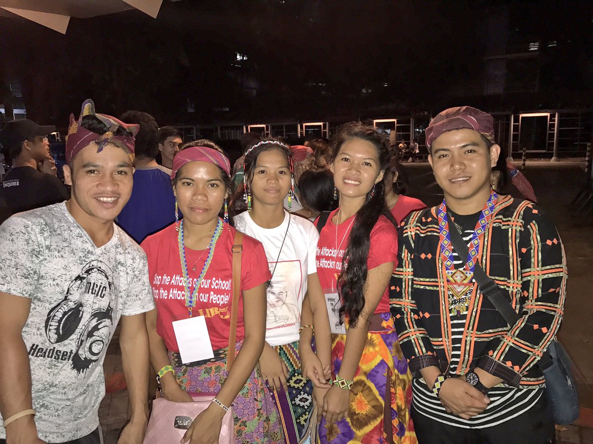 ComachCTHM's tweet photo. Our Lumad brothers and sisters had a dinner last night prepared by @USTCTHMSC with CTHM Orgs #OneForUSTCOMACH #OneCTHM ๐๐ https://t.co/VrxQhN8Q7G