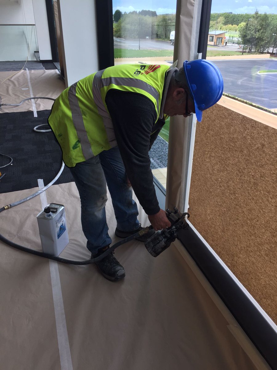 GappleUK's tweet photo. We hope our guys are enjoying their well earned weekend after their great work in St Athens this week. #paintspraying #internalcoating https://t.co/tdVv2IqdOn