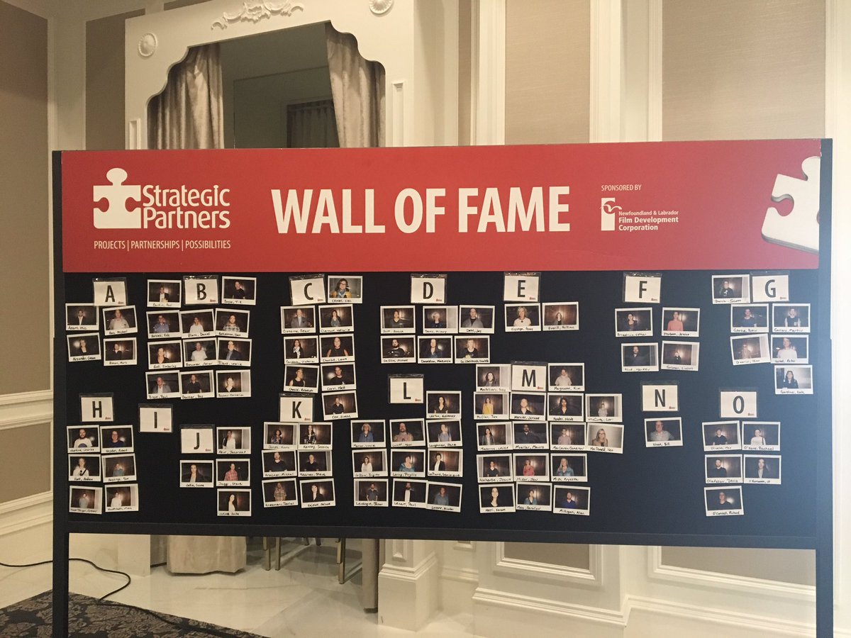 aiffpartners's tweet photo. Such great talent on our wall of fame and also in the room here at #SPCopro2017 https://t.co/hlwcQLPc6o