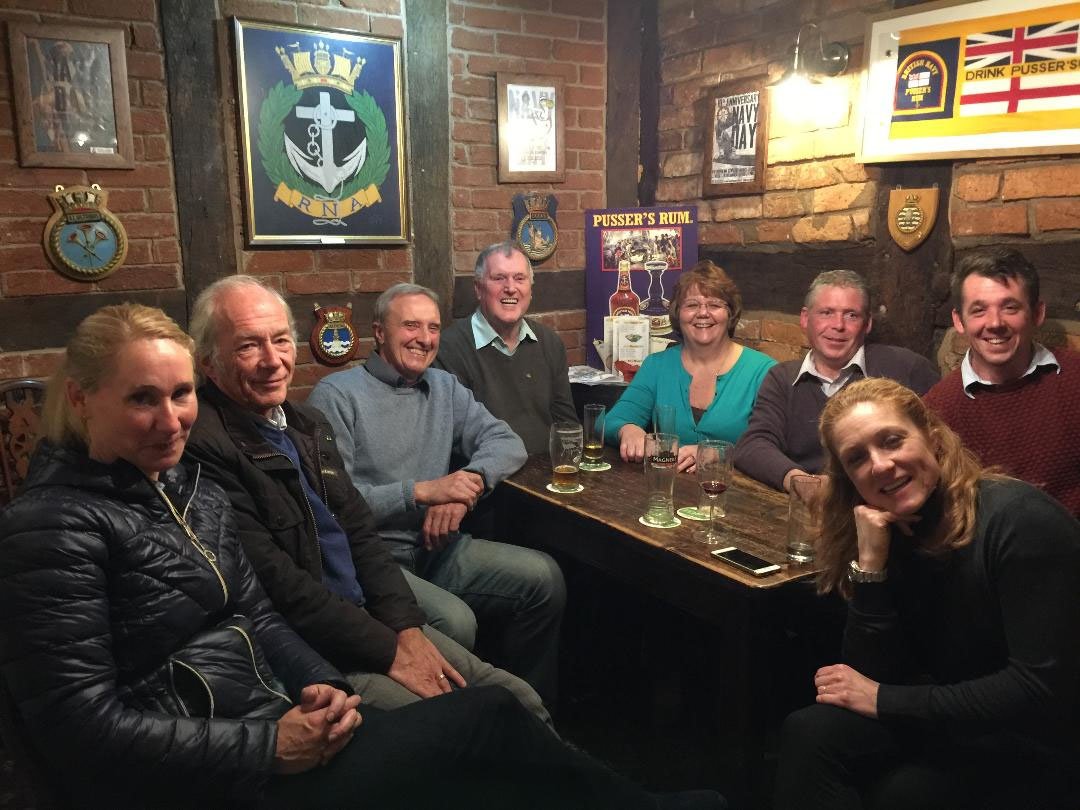 This week @OswestryCambrian Rotarian's went to the pub instead of having a meeting! #TheGriffinInn at Oswestry