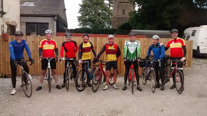 @ClitheroeCCC and Barnoldswick Clarion's joint ride to Malham.