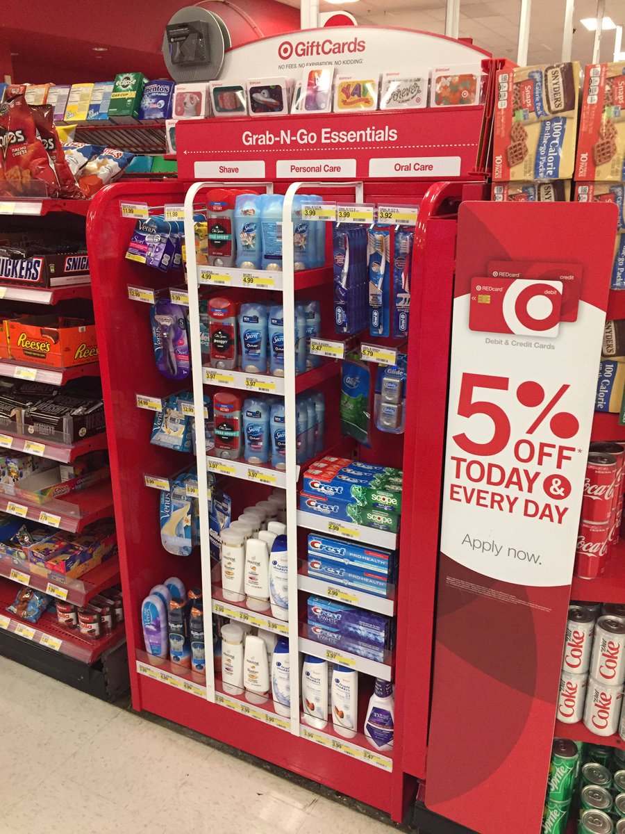 RachelNKennedy's tweet photo. Checklane essentials got a makeover at T2499...Come check it out at Murrieta North SuperTarget! https://t.co/bzDFkquYaA