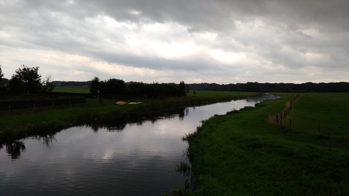 josdtc's tweet photo. The darkest blue &amp; green are also #septembercolours 

The Berkel near Almen just on a dark cloudy afternoon in september https://t.co/WZLNNPVq2V