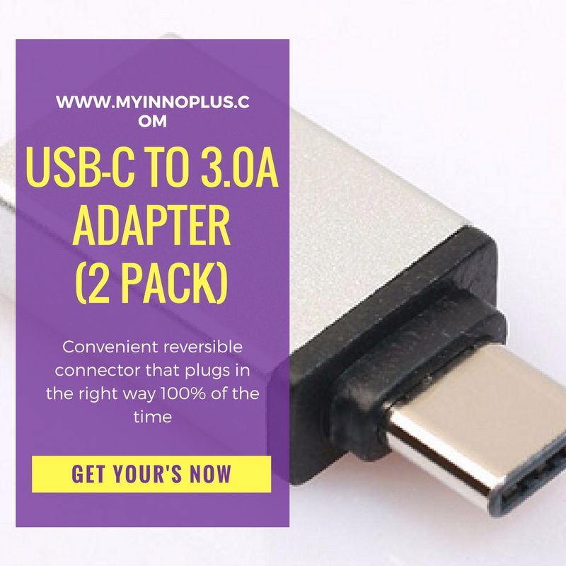 innopluslife's tweet image. #USB-C to 3.0A #Adapter is a #ReversibleConnector that allows you to connect cable to your device in any direction.
buff.ly/2x9J3uS