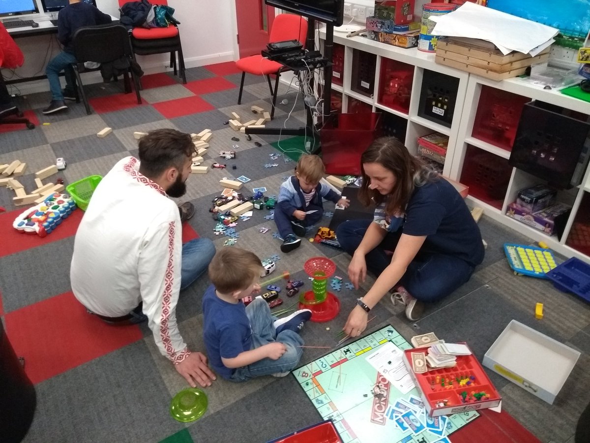 YMCANorthDown's tweet photo. With music & dancing upstairs, there's some serious playtime going on downstairs #myspaceyourspace #nohatehere https://t.co/YzxkowX6k7