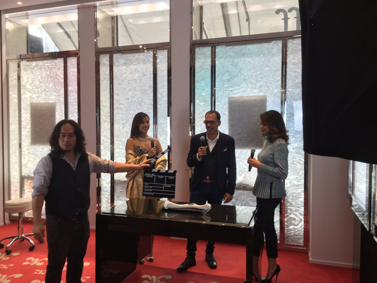 LuxusParis's tweet photo. Some #photos in #off for our #TVShows special thanks to #lorenzbaumer and #Korloff #openingsoon https://t.co/wKbsvLJdaL