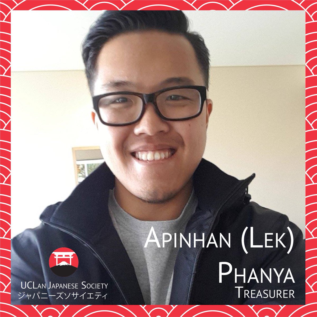 Meet our new treasurer, Lek. Read his full introduction here on our insta! instagram.com/p/BZGzX6tAnfF/