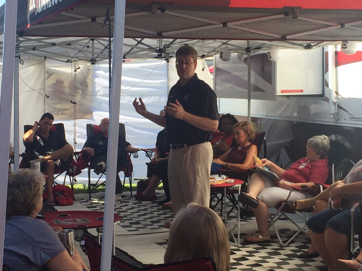 Thanks <a href="/jcrane75/">Jeff Crane</a> for stopping by and updating us on RV parking. #masterplan #SEC #RVtailgating