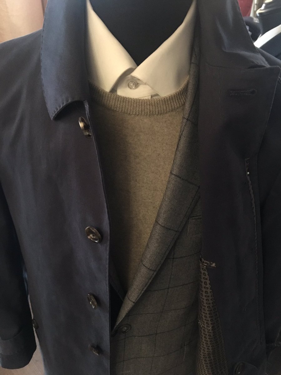 BespokeAw's tweet image. Brand new in ready to wear rain macs #rainmac #daddymac #menscoats