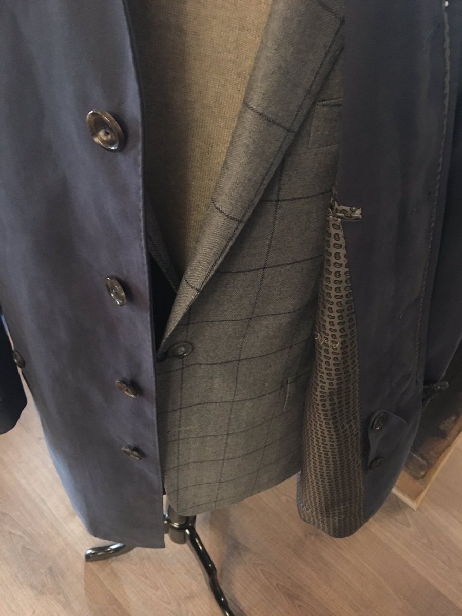 BespokeAw's tweet image. Brand new in ready to wear rain macs #rainmac #daddymac #menscoats