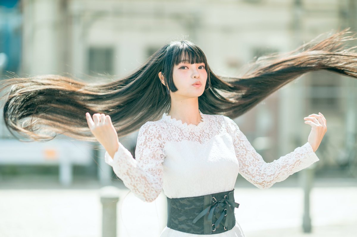 Twoucan 黒髪スーパーロング姫カット の注目ツイート イラスト マンガ コスプレ モデル