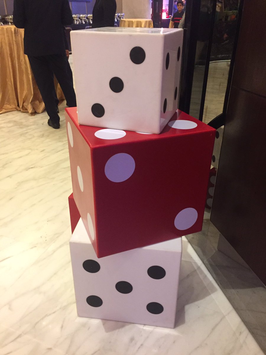 #conradaces roll the dice at #conrad_pune
