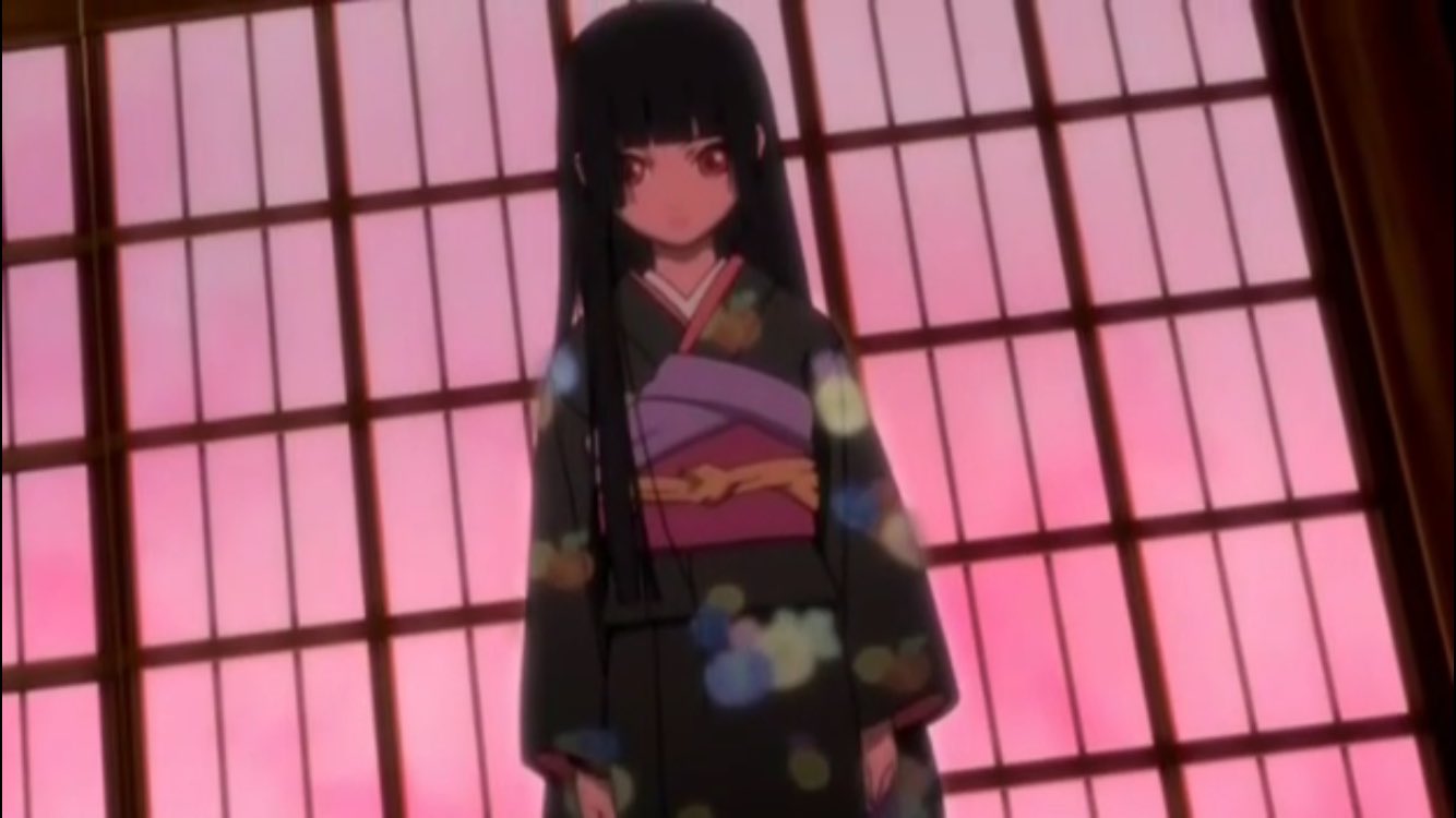 まる 地獄少女の１期み終わったぁぁぁ 最終回付近閻魔あいの過去あって めっちゃ切なかったぁぁぁぁぁぁ 悲しすぎる 次は２期だ いつみ終わるかなw 地獄少女 閻魔あい T Co Meworkorun Twitter