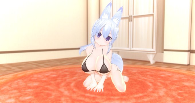 キツネ。
#伺か3d #伺かスクショ部 #シズクと冷しゃぶ #CM3D2 