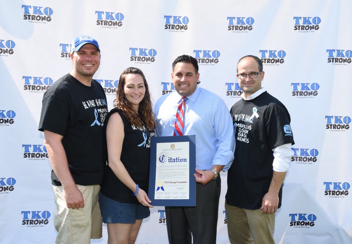 .<a href="/EdwardRa19/">Assemblyman Ed Ra</a> worked w/ <a href="/TKOStrong/">TKOStrongFoundation</a> to raise $/awareness to #findacure on #MVIDAwarenessDay - thx them from <a href="/AnthonyJSantino/">Anthony J. Santino</a> &amp; I!