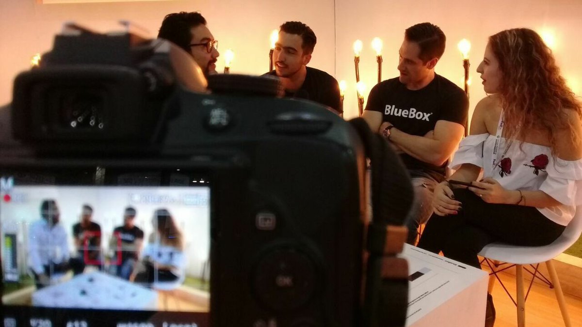 No se pierdan la entrevista en exclusiva para @Klikamx en la #SemanaDelEmprendedor #BlueBoxMx